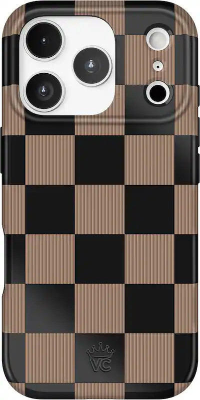 VELVET CAVIAR - MagSafe Case for Apple iPhone 17 Pro - Mocha Vibe Checker | Best Buy U.S.