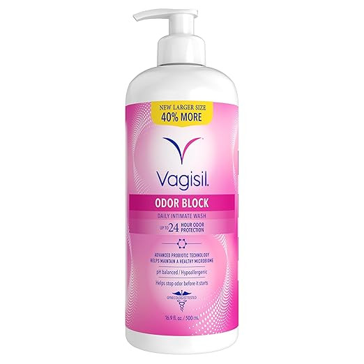 Vagisil Feminine Wash for Intimate Area Hygiene, Odor Block, Gynecologist Tested, Hypoallergenic,... | Amazon (US)