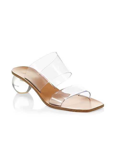 Jila Vinyl Mules | Saks Fifth Avenue