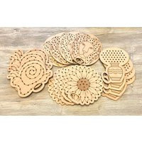 Flower Board, Art From Flower Lion, Lion Wooden Toy, Nature Lacing Montessori Sensory Play Item | Etsy (US)