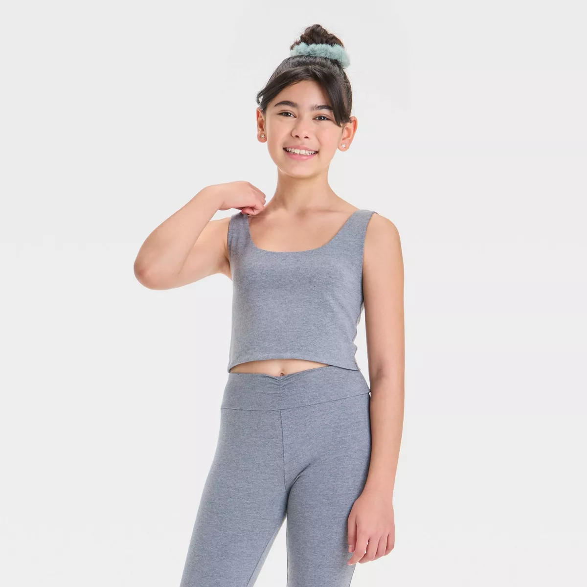 Girls' Square Neck Tank Top - art class™ | Target