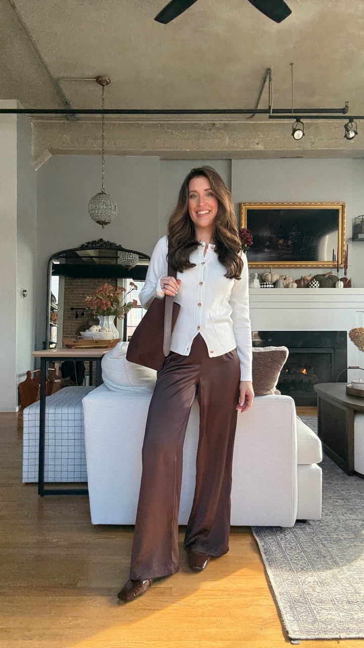 I can’t stop wearing these satin drawstring pants! Perfect for expecting mamas or just a chic look that is still comfortable, great Thanksgiving outfit or for the office. Linked multiple similar options for the pants from Amazon

#LTKBump #LTKStyleTip #LTKSeasonal
