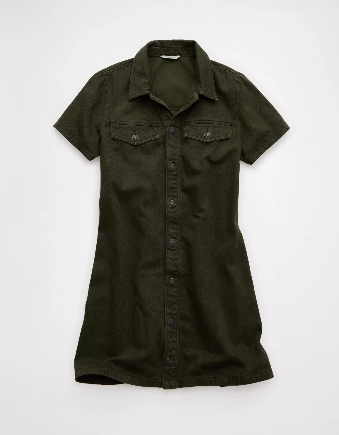 AE Denim Shirt Mini Dress | American Eagle Outfitters (US & CA)