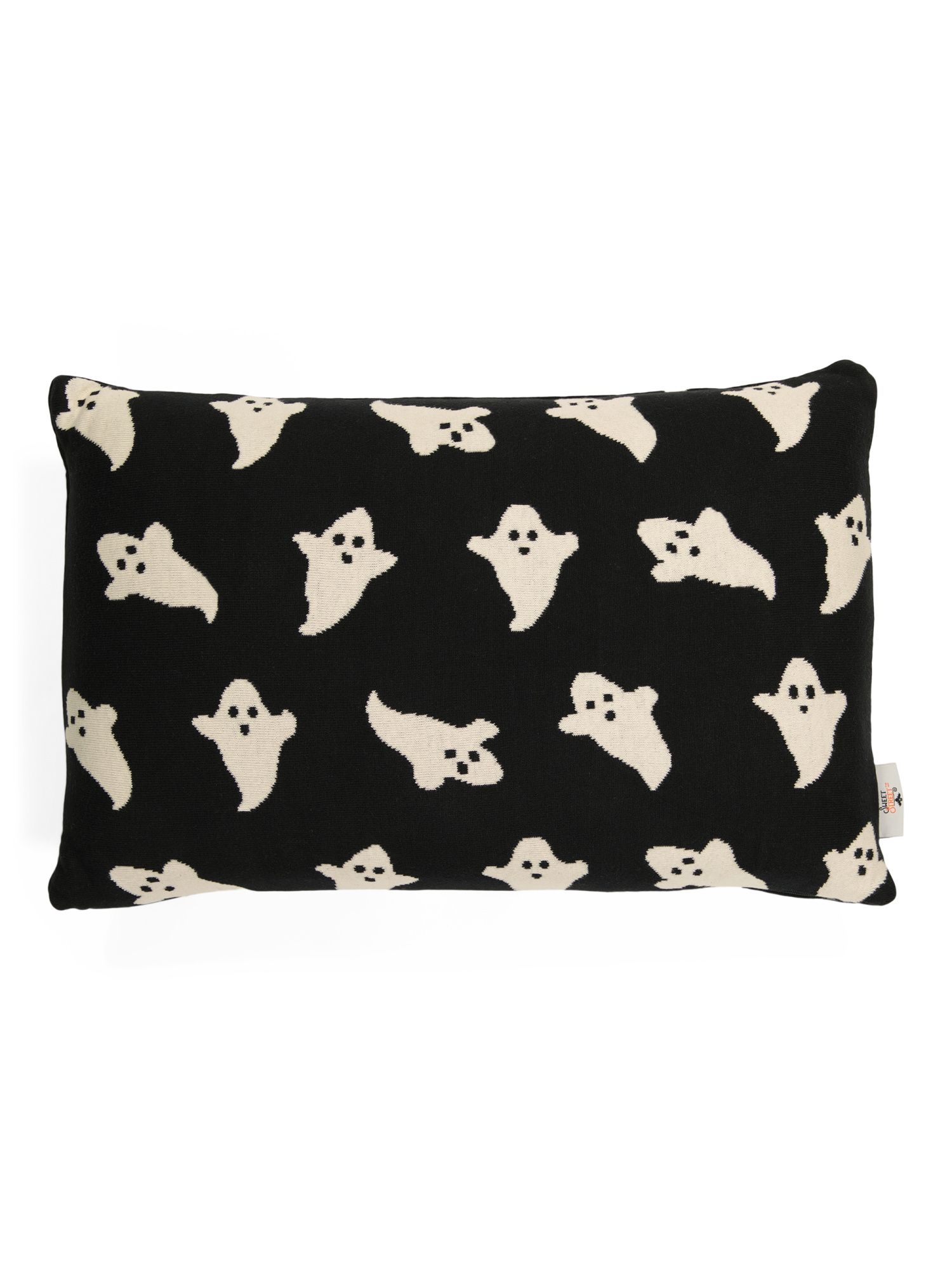 14x22 Knitted Ghosts Decorative Pillow | TJ Maxx