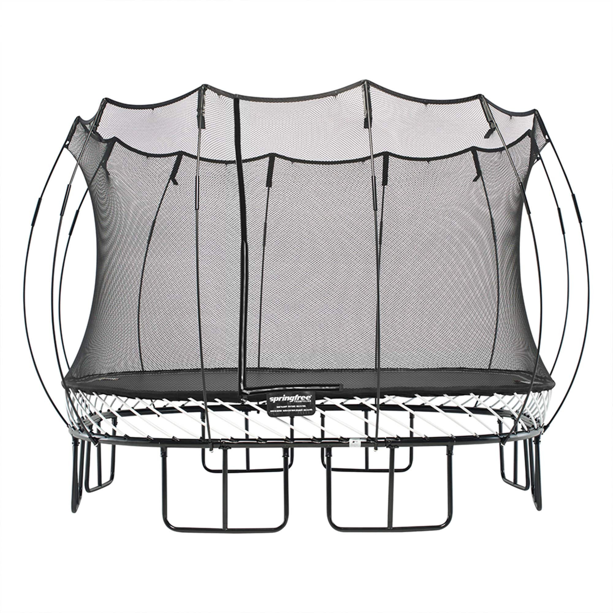 Springfree Trampoline Springfree Large Square Backyard Trampoline With Enclosure and Hidden Frame 11 Feet | 212964 | Lowe's