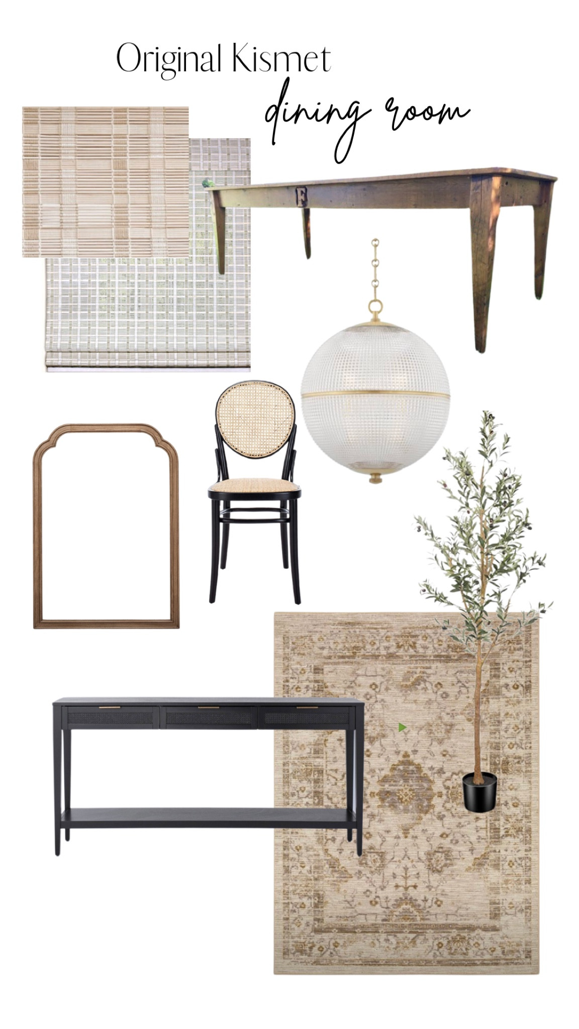 Dining room sources for the original Kismet House 

#LTKhome