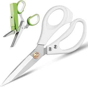 Professional Kitchen Shears,Multi Purpose Scissors - Premium Heavy Duty Shears Ultra Sharp Stainl... | Amazon (US)