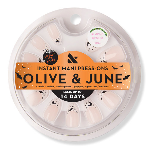 Olive & June Instant Mani Halloween Press-On Nails Witching Hour French | Ulta