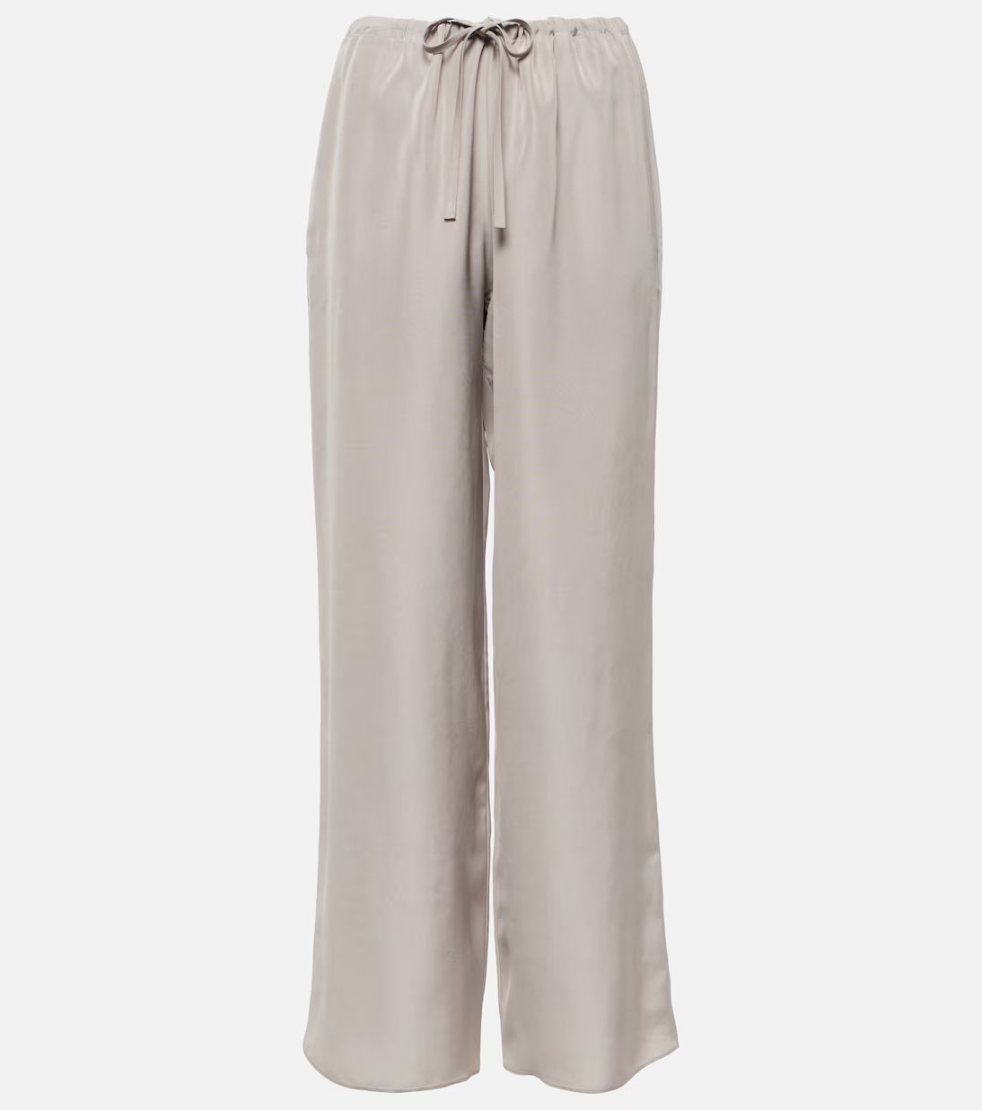 Jugi mid-rise silk wide-leg pants | Mytheresa (US/CA)