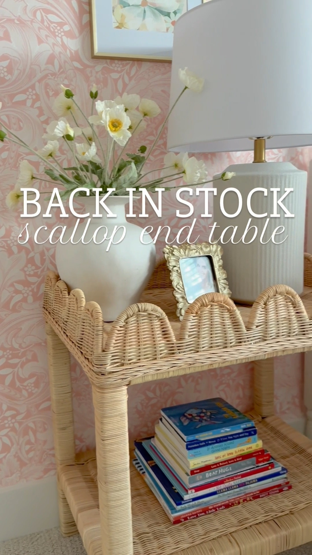 Toddler girl room, scallop decor, rattan scallop, scallop woven end table, toddler girl, girl bedroom, Serena and lily dupe

#LTKHome #LTKFamily #LTKKids