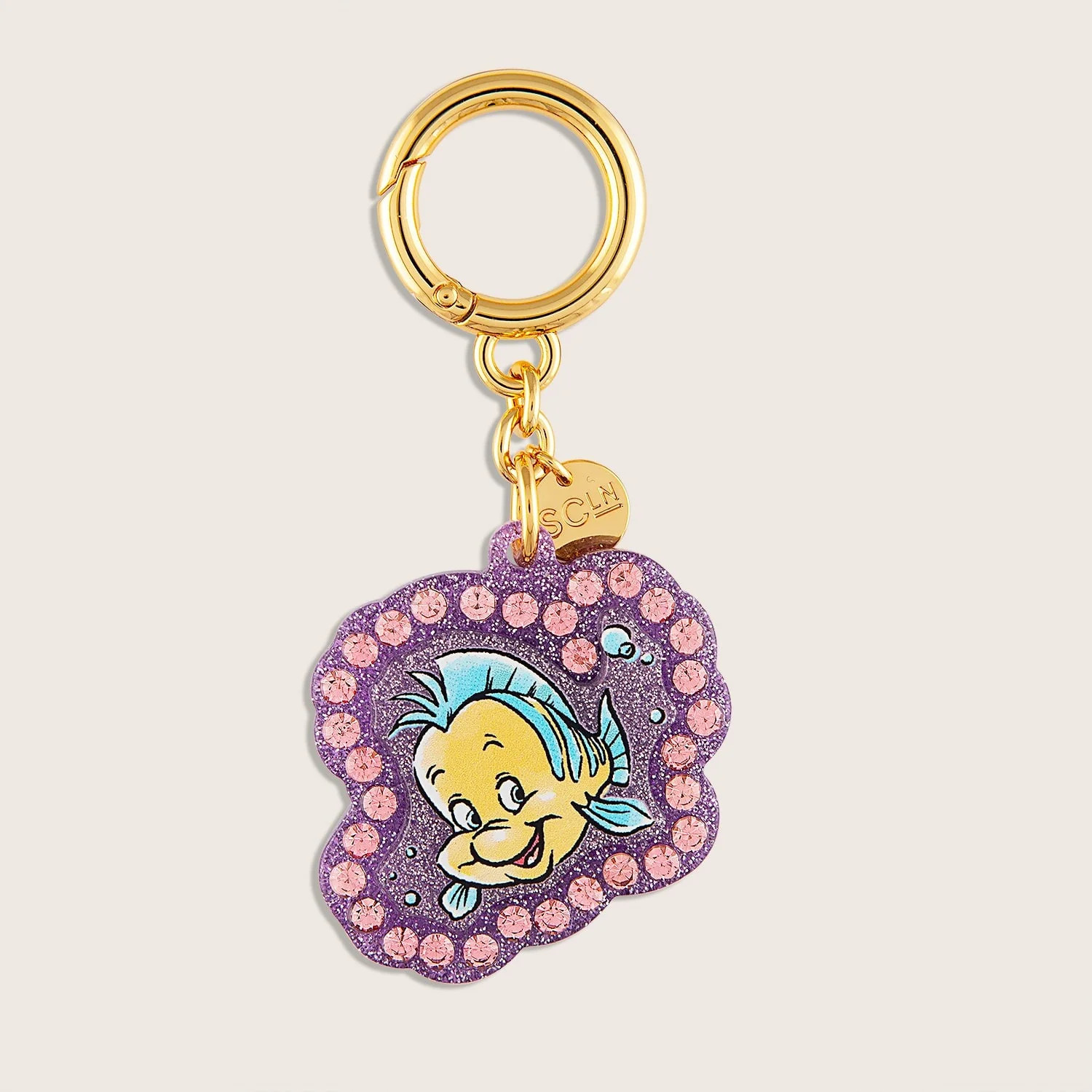 Disney Princess Flounder Bag Charm Bag Charm | Stoney Clover Lane | Stoney Clover Lane