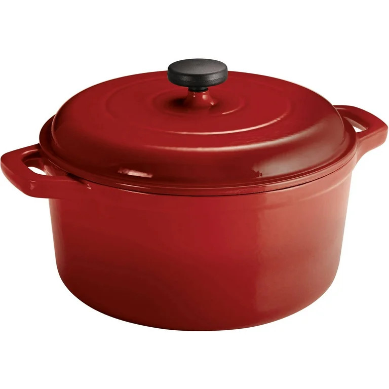 Tramontina Enameled Cast Iron 6.5 Quart Round Dutch Oven | Walmart (US)