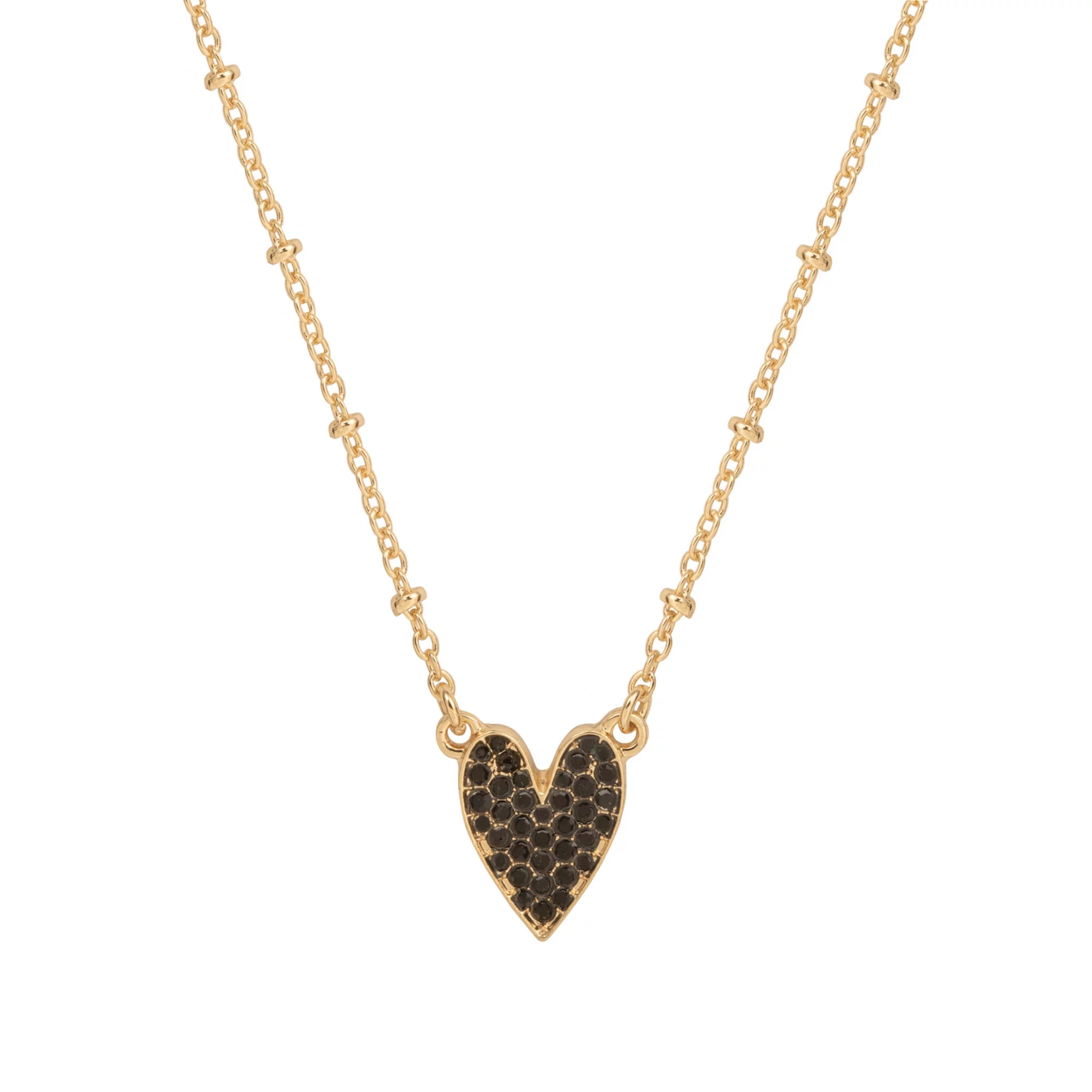 LC Lauren Conrad Gold Tone Heart Pendant Necklace | Kohl's