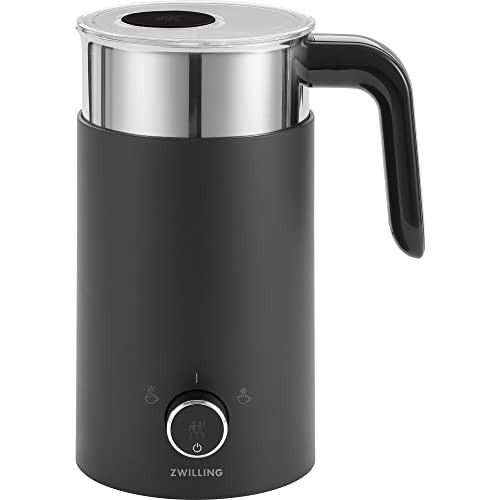 ZWILLING Enfinigy Cool Touch Milk Frother, Hot n Cold Foam Milk Frother, Cream y for Milk, Plant-based Milk - Black | Amazon (US)