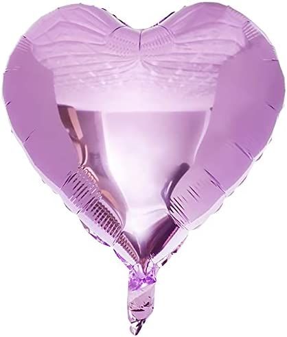 10 Pack Mylar Heart balloons | Amazon (US)