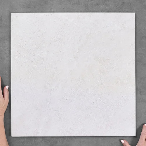 Quinn Grip White Square Porcelain Tile | Temple & Webster | Temple & Webster AU