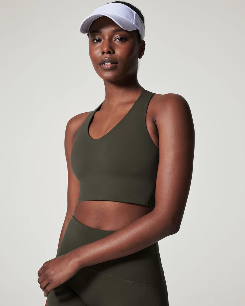 Longline Medium Impact Sports Bra | Spanx