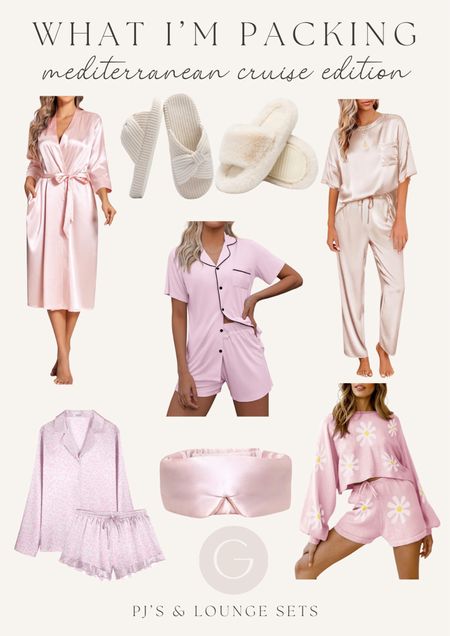 what I’m packing for my Mediterranean cruise from Amazon! PJs and lounge sets edition

#LTKfindsunder50 #LTKstyletip #LTKtravel