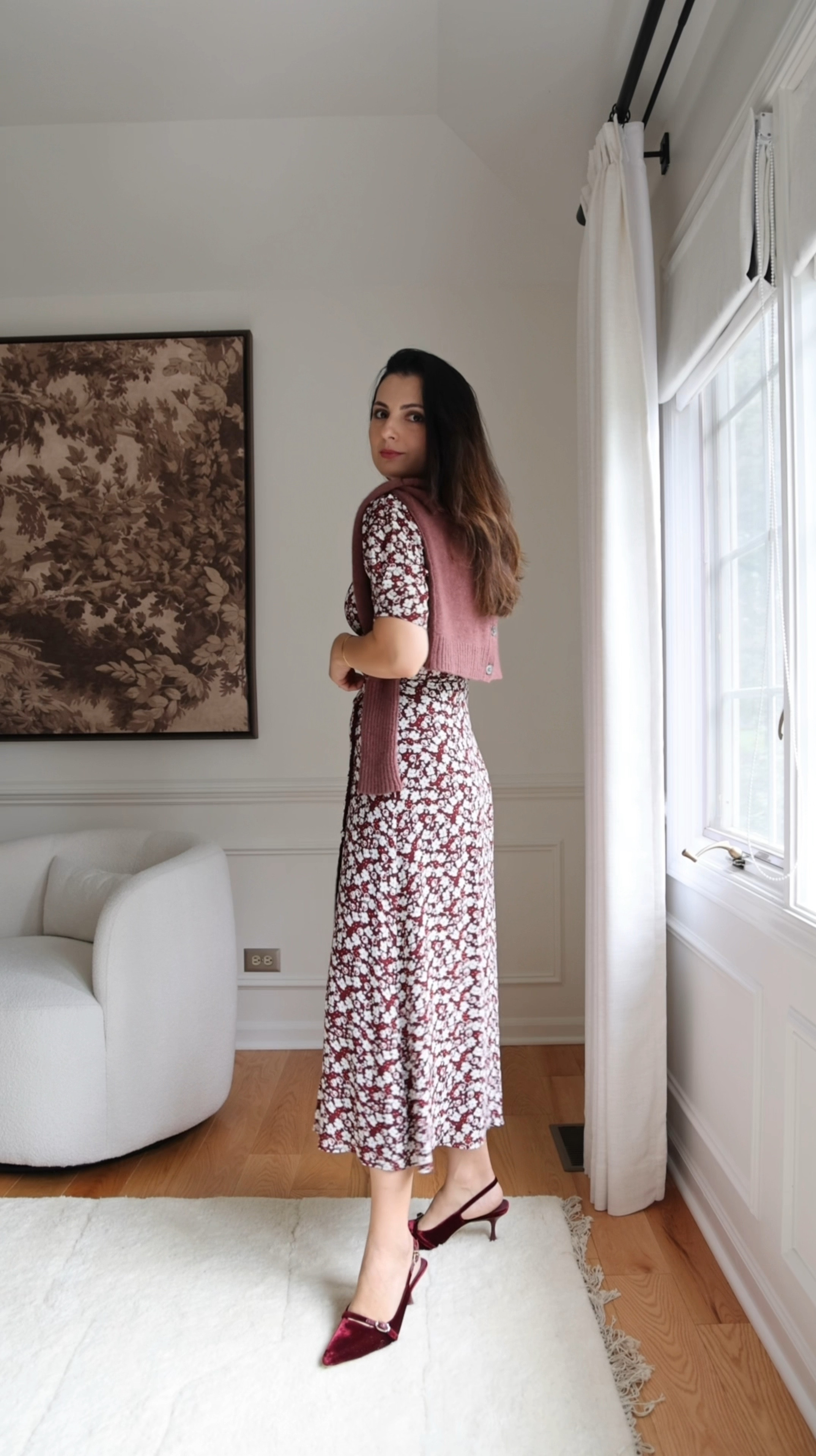 Burgundy everything 🍷