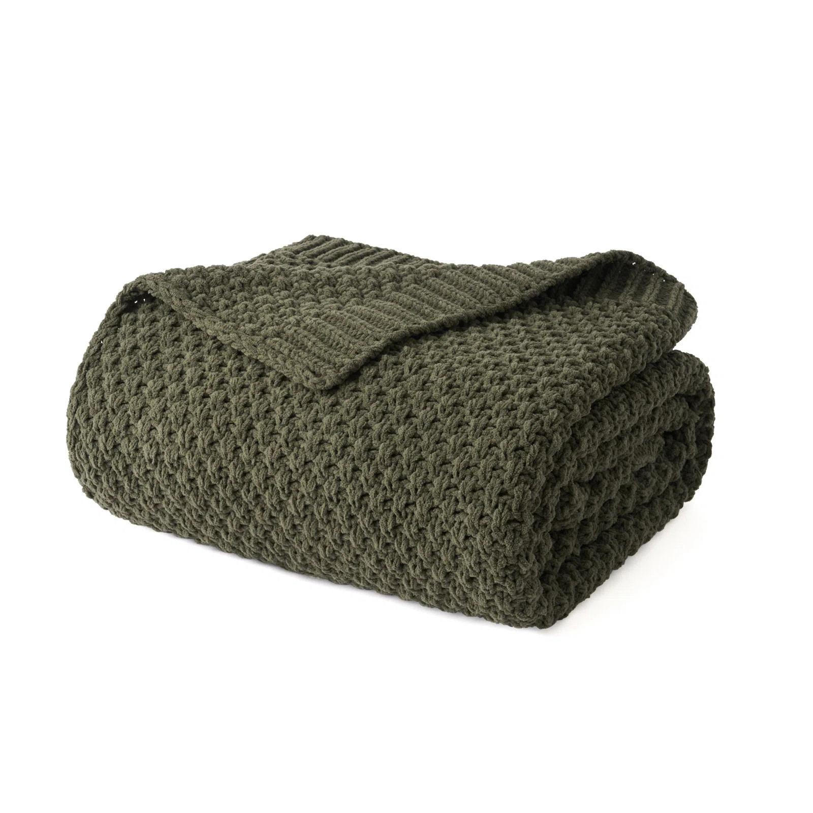 Chunky Chenille Knit Throw Blanket | Wayfair North America