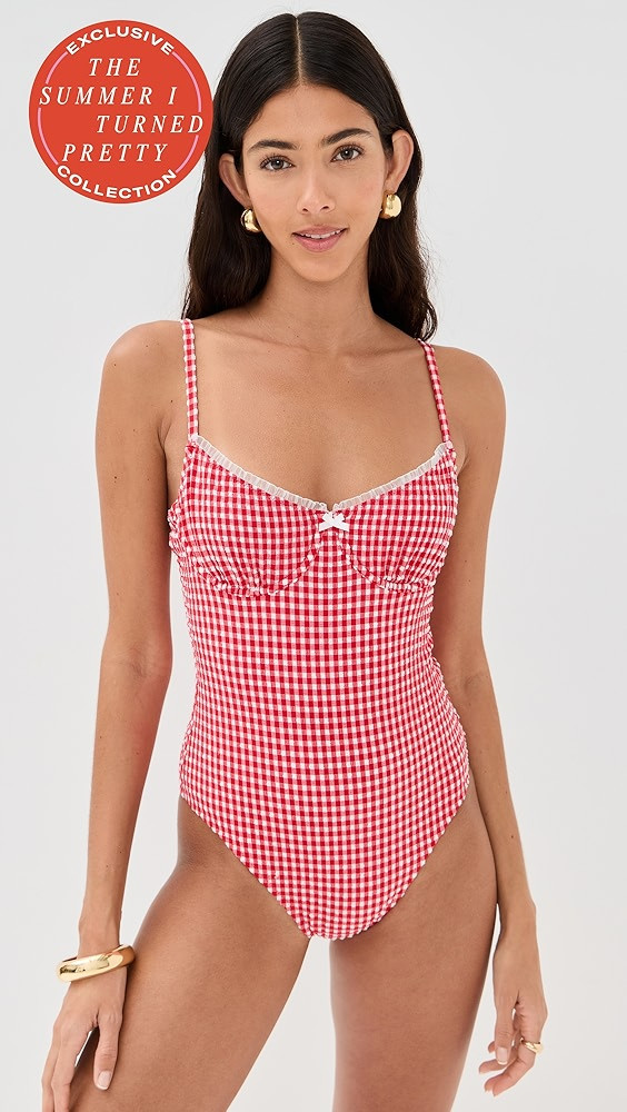 Solid & Striped Solid & Striped x Summer I Turned Pretty The Taylor One Piece | Shopbop | Shopbop