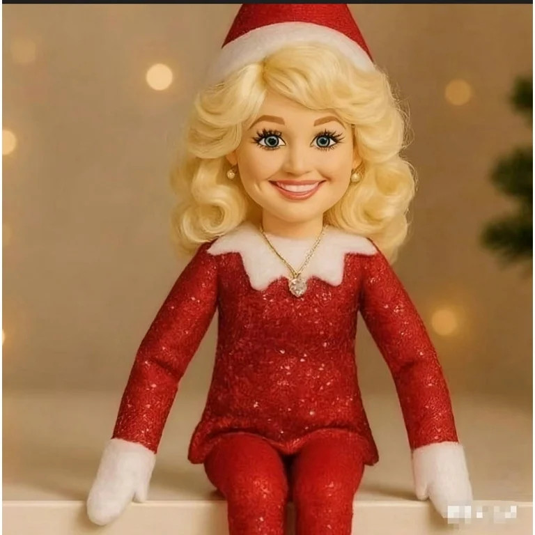 Officially Licensed- Dolly -Parton -Stoop Sitting Elf Christmas Doll - Unique Holiday Collectible... | Walmart (US)