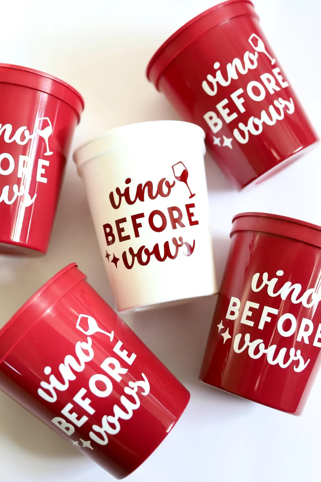 Vino Before Vows | Winery Bachelorette | Winery Tour Cups | Winery Cups | Winery Favors | Vino Be... | Etsy (US)