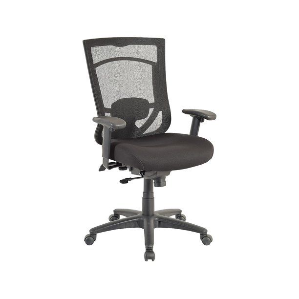 Tempur-Pedic Mesh Back Fabric Task Chair Black (TP7000-RAV/COAL) 1539761 | Walmart (US)
