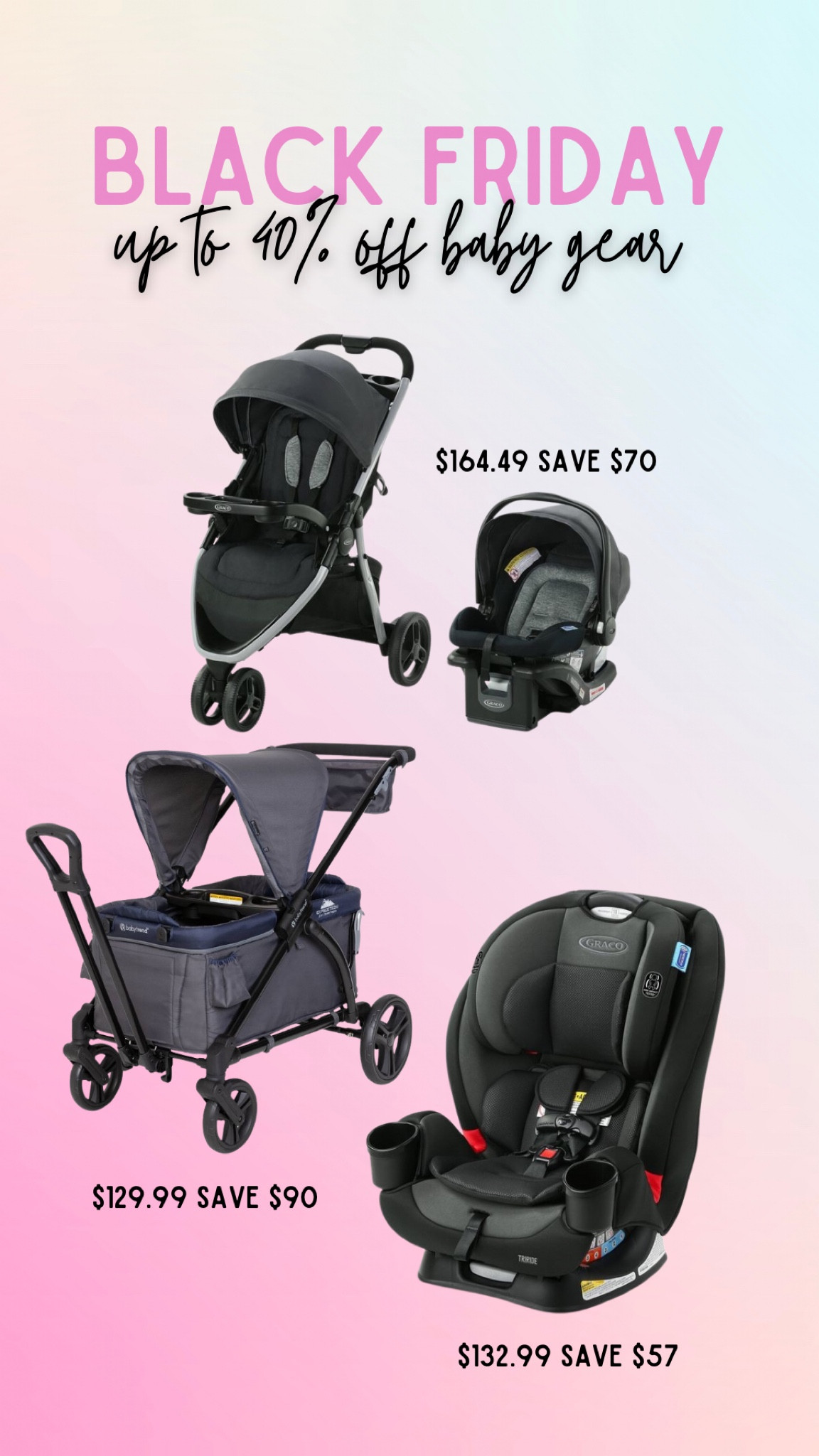 🚨Baby gear on sale at Target for Black Friday 🚨

#LTKfamily #LTKkids #LTKCyberweek