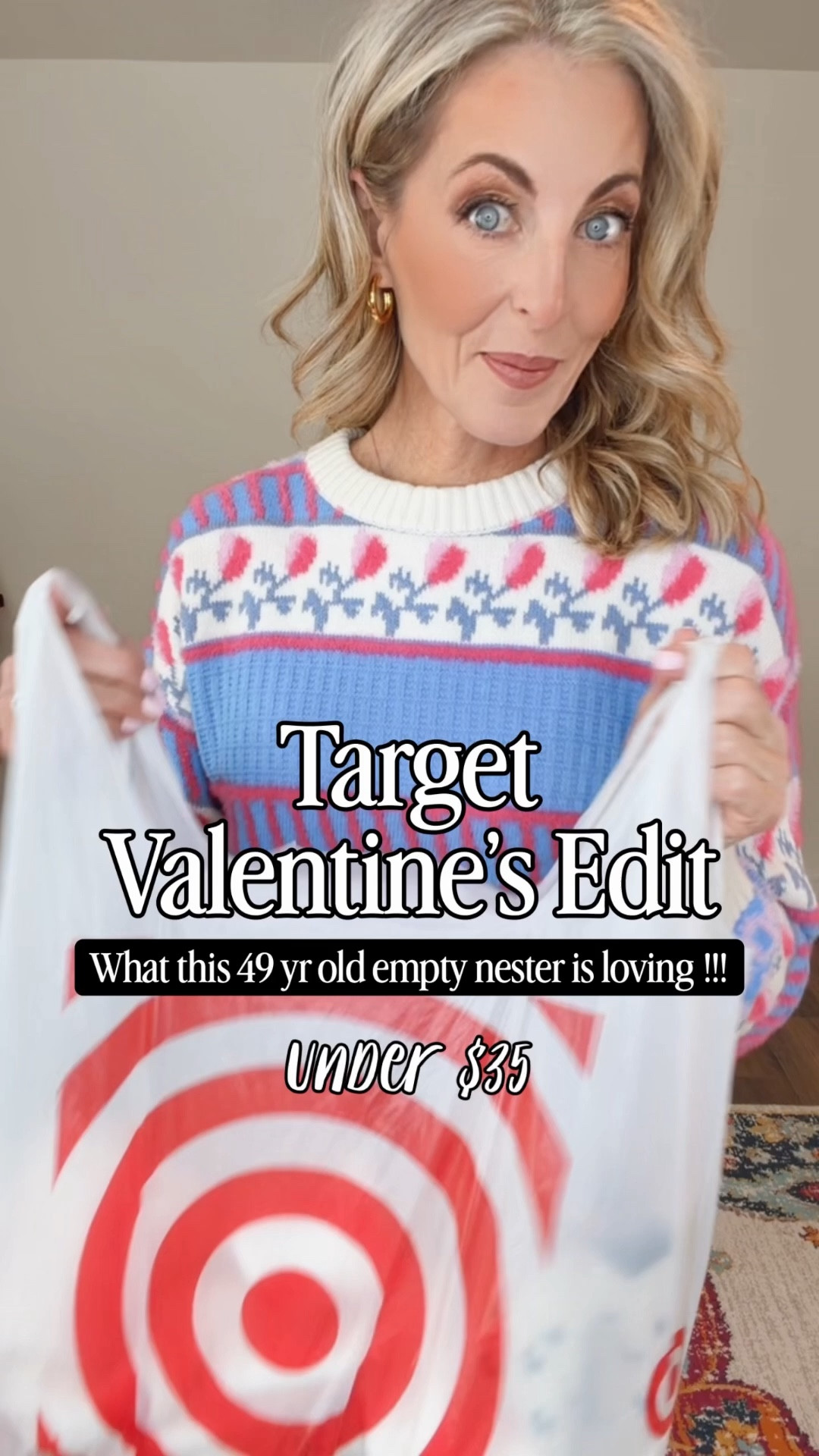 Valentine’s Day style, wherever life takes you 🤍❤️ Whether you’re keeping it classic and neutral with the soft sweater and black hearts or going bold with the white knit and red heart, these looks are easy, elevated, and made to move with you. All of these Target sweaters are under $35, effortless to style, and perfect for everything from everyday errands to dinner plans. I’m wearing a size small in all of them, and they truly make Valentine’s dressing feel simple but special.  

Comment TARGET for all the details. 🎯

#LTKgrwm #LTKmomlife #LTKootd