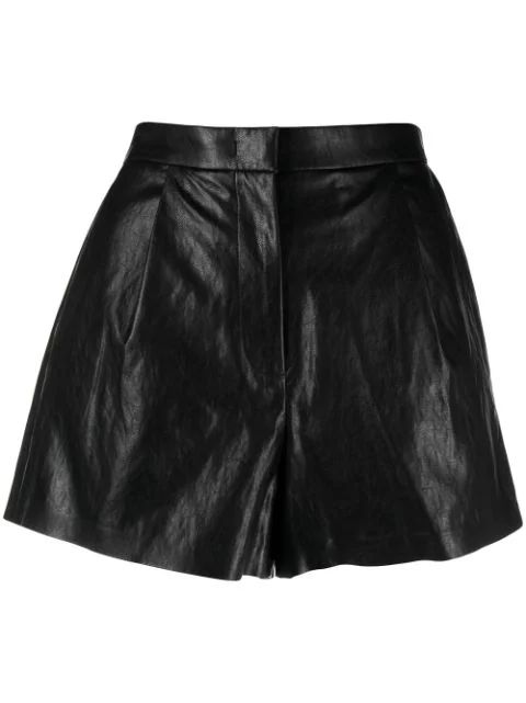 leather-look shorts | Farfetch (UK)