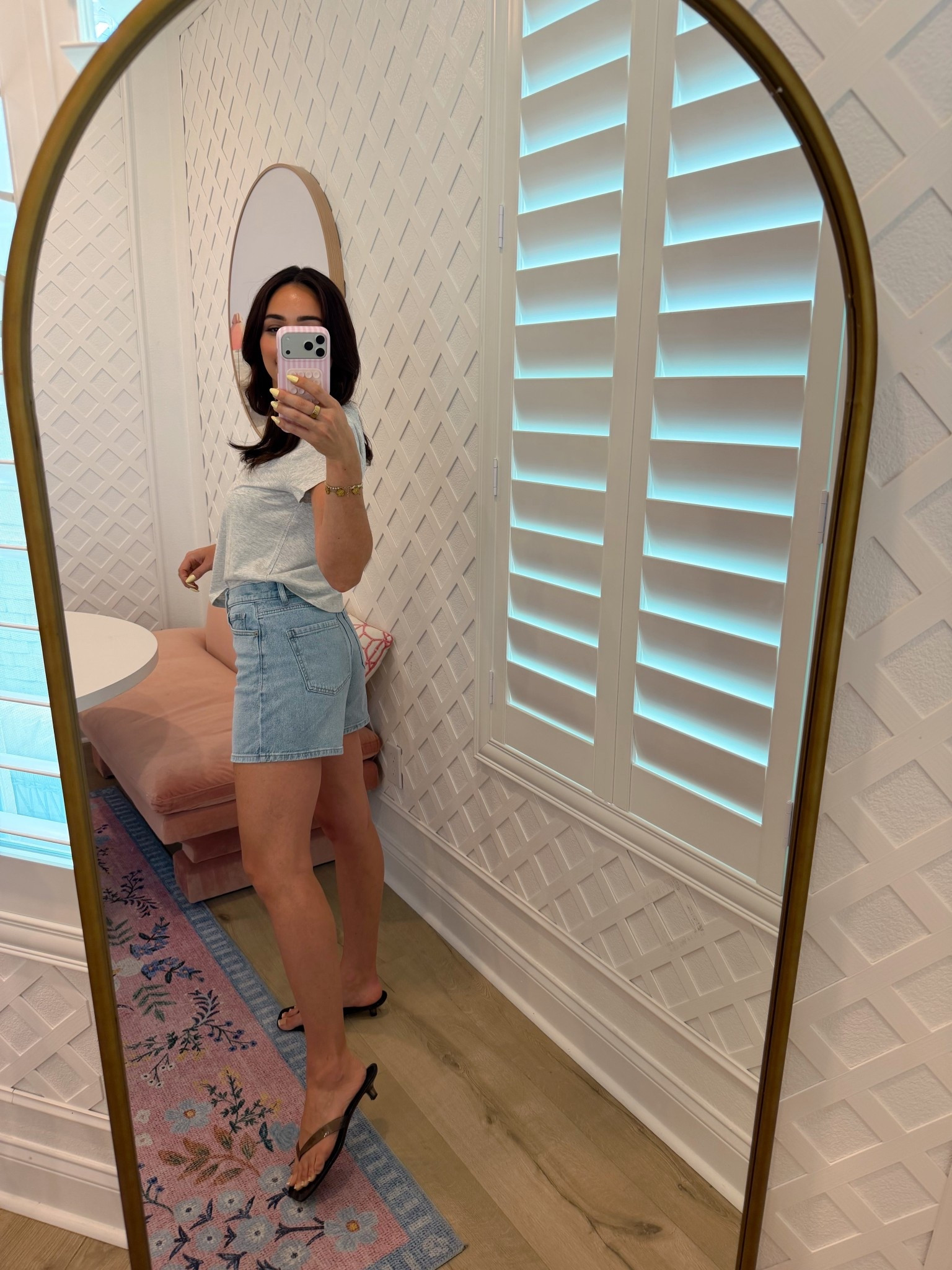 BEST affordable denim shorts I have EVER found. They look so expensive and chic!! 5” so not too short and not too long. This is my favorite length. Highly recommend 10/10. Affordable fashion // affordable finds // look for less // seasonal finds // denim shorts // Walmart style // Walmart fashion 

#LTKSeasonal #LTKMidsize #LTKSaleAlert