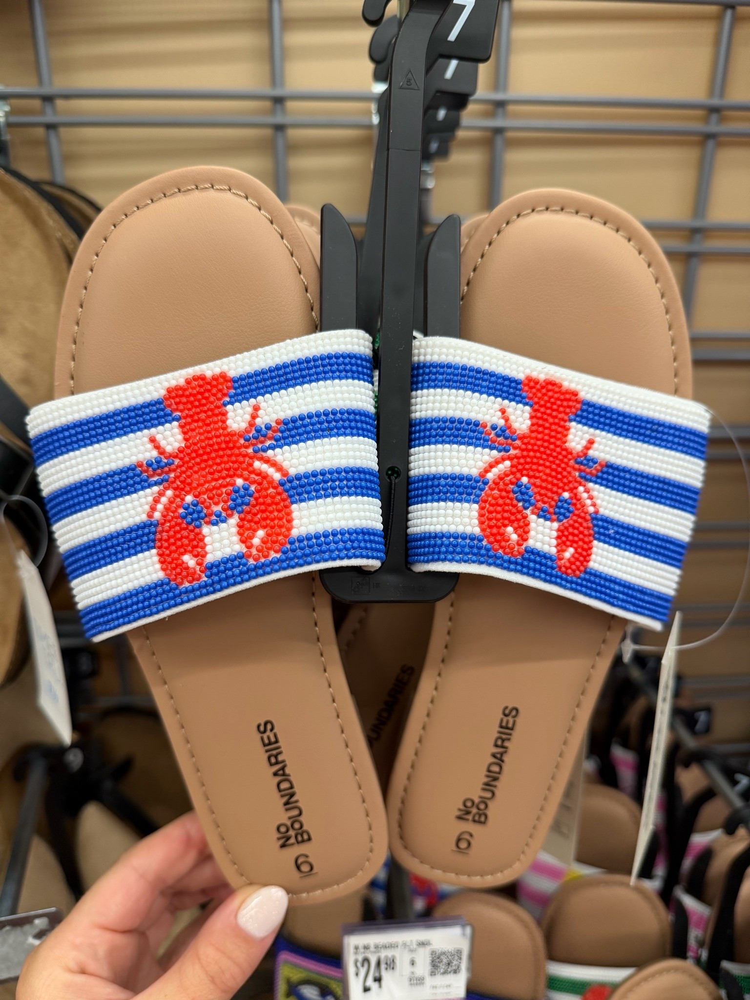 No boundaries beaded slide sandals

#LTKSeasonal #LTKgrwm #LTKootd