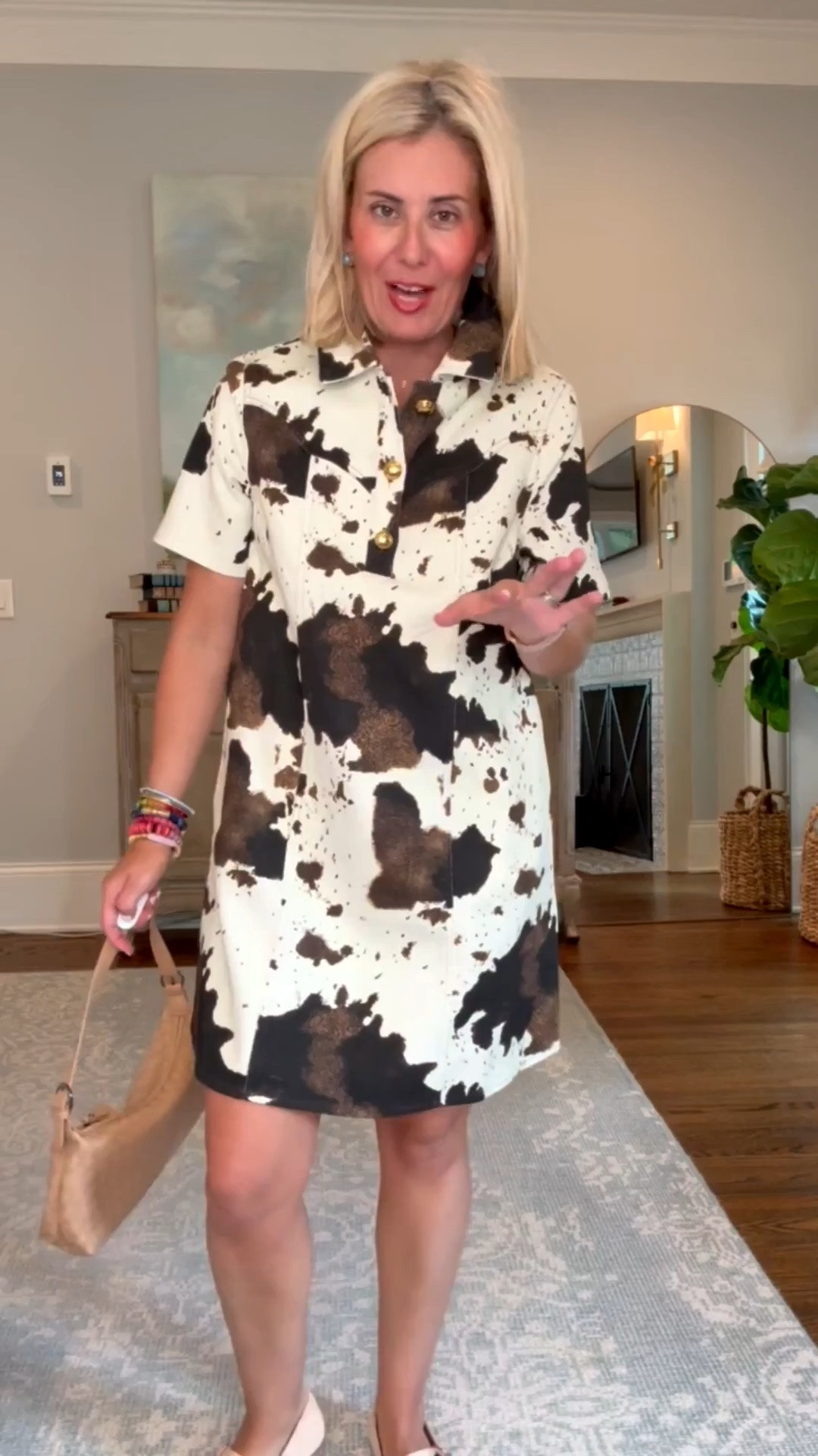 I could not wait for this dress to get to me! It’s even better in person!
I'm in small dress and 7 Mary Jane's (size 1 down). 

*code mixandmatch15 for 15% off your 1st order

#LTKPetite #LTKOver40 #LTKmomlife