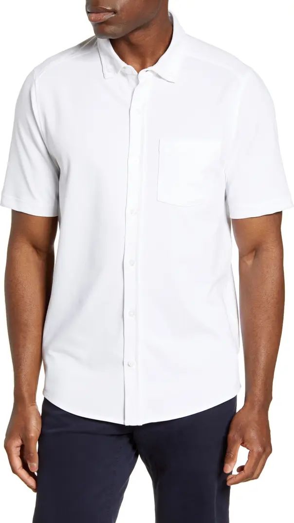 Reach Short Sleeve Oxford Button-Down Sport Shirt | Nordstrom