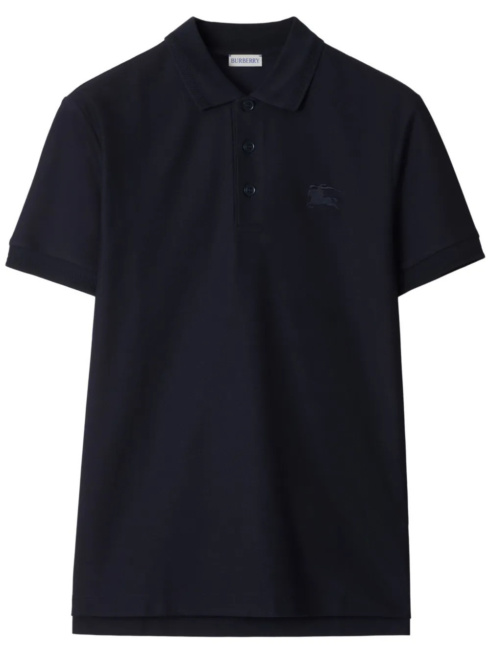 Burberry cotton polo shirt - Blue | Farfetch Global