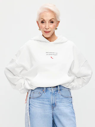 Old Navy x The Devil Wears Prada SoComfy Oversized Pullover Hoodie | Old Navy (US)