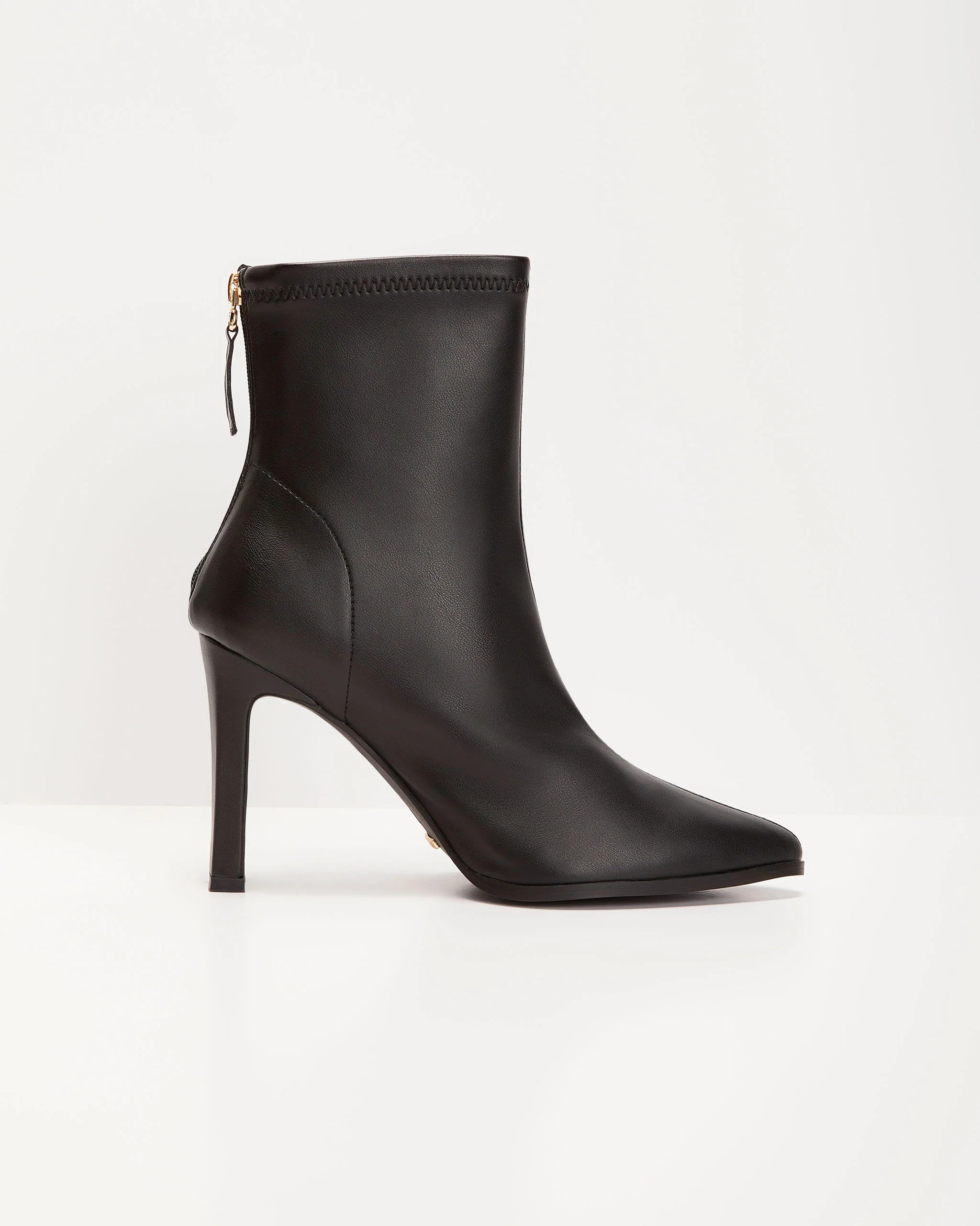 Billini Janelle Faux Leather Ankle Boots - Black | VICI