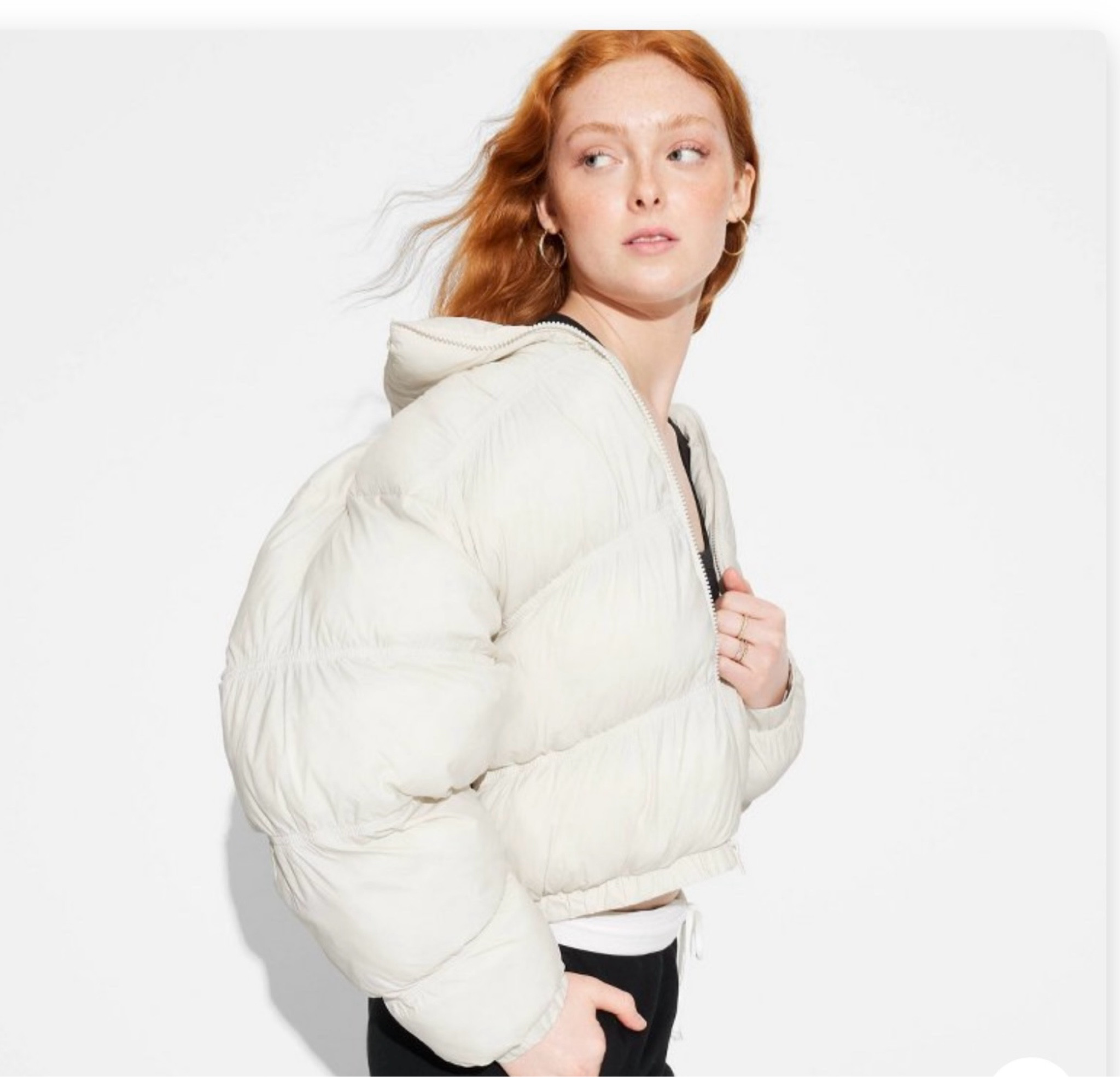 Off white puffer vest 

#LTKHoliday #LTKSeasonal