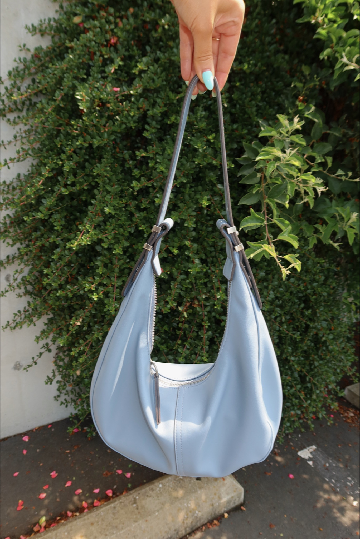 Time and Tru Farah Hobo Handbag 