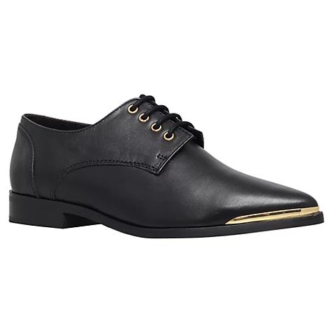 KG by Kurt Geiger Lazarus Leather Pointed Lace-Up Shoes | John Lewis UK