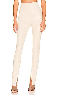 SPRWMN Ankle Legging With Zipper in Off White from Revolve.com | Revolve Clothing (Global)