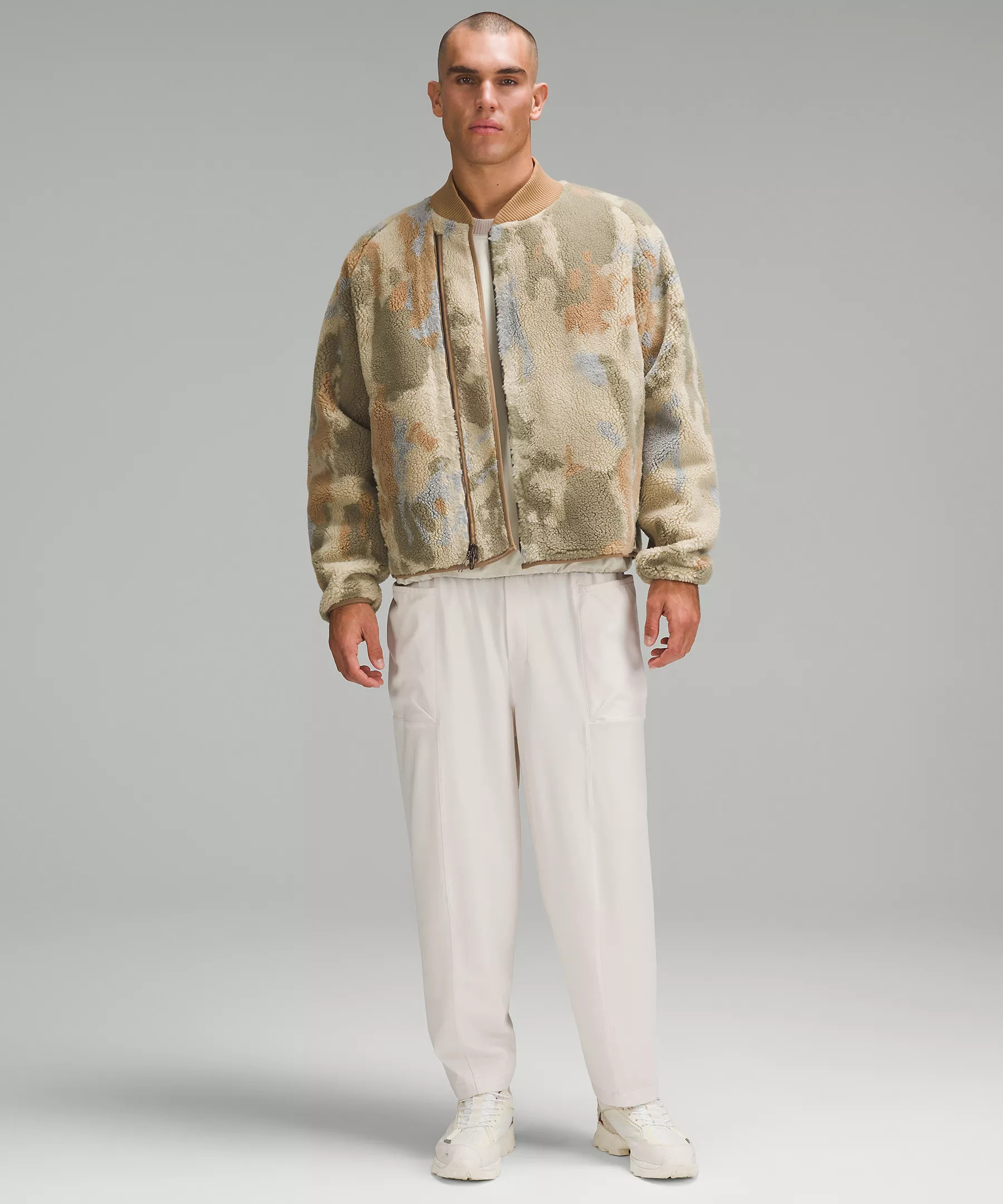 lululemon lab Fleece Bomber Jacket | Men's Coats & Jackets | lululemon | Lululemon (US)