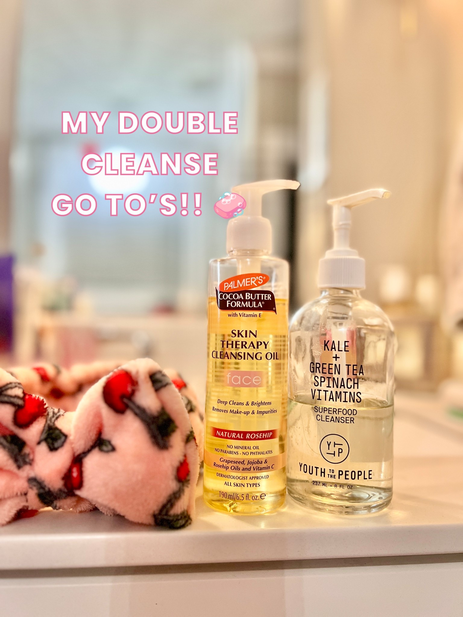 😴 Before Bed I always double cleanse with these two!!

#LTKFindsUnder50 #LTKBeauty #LTKOver40