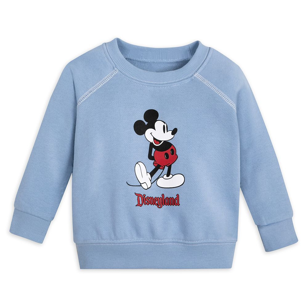 Mickey Mouse Classic Sweatshirt for Baby – Disneyland – Blue | Disney Store