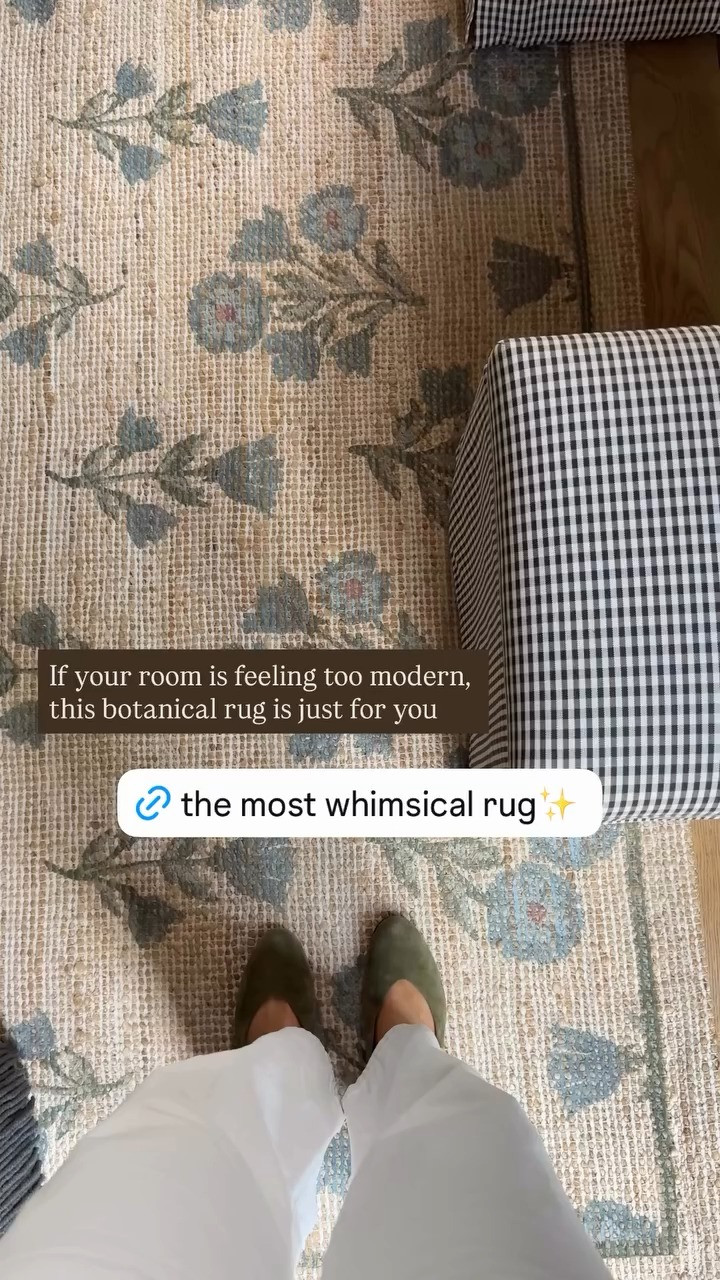 This jute botanical rug from our CLJ x Loloi rugs collection is on sale during Amazon's Big Spring Sale! 

 #LTKHome #LTKSaleAlert