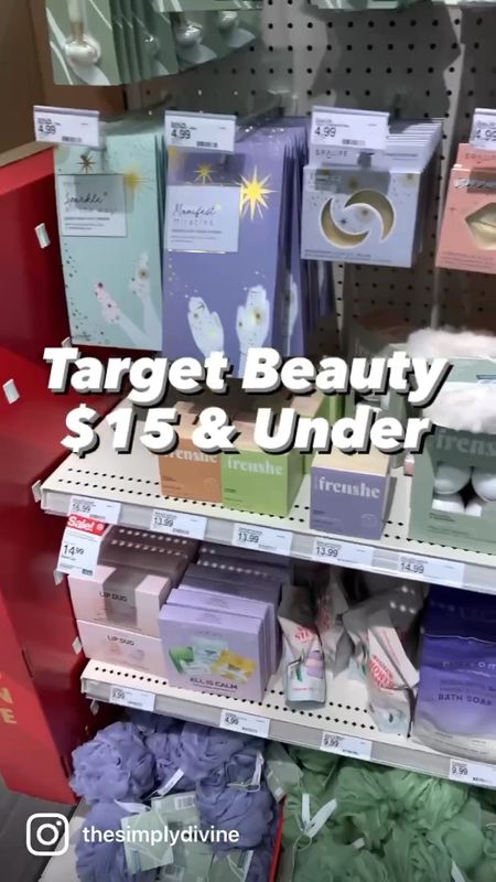 Target beauty $15 and under! Look at these stocking stuffers and self-care ideas. 👀🛒🎄

| Target | beauty | gift guide | holiday | seasonal | skincare | 

#LTKbeauty #LTKGiftGuide #LTKHoliday