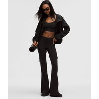 Groove High-Rise Ribbed Wide-Flare Pant | Lululemon (US)