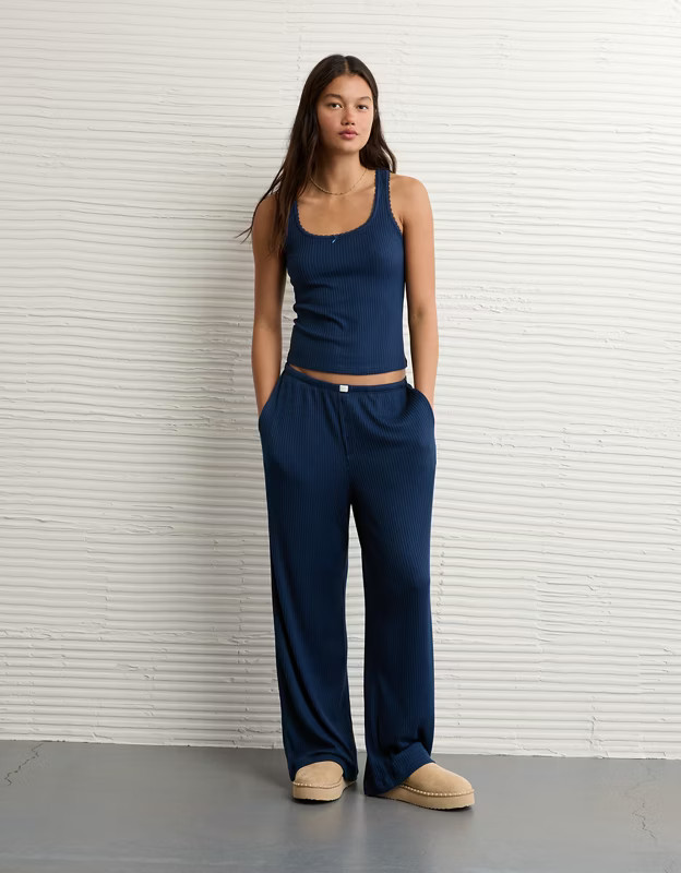 AE Ribbed Lounge Set | American Eagle Outfitters (US & CA)