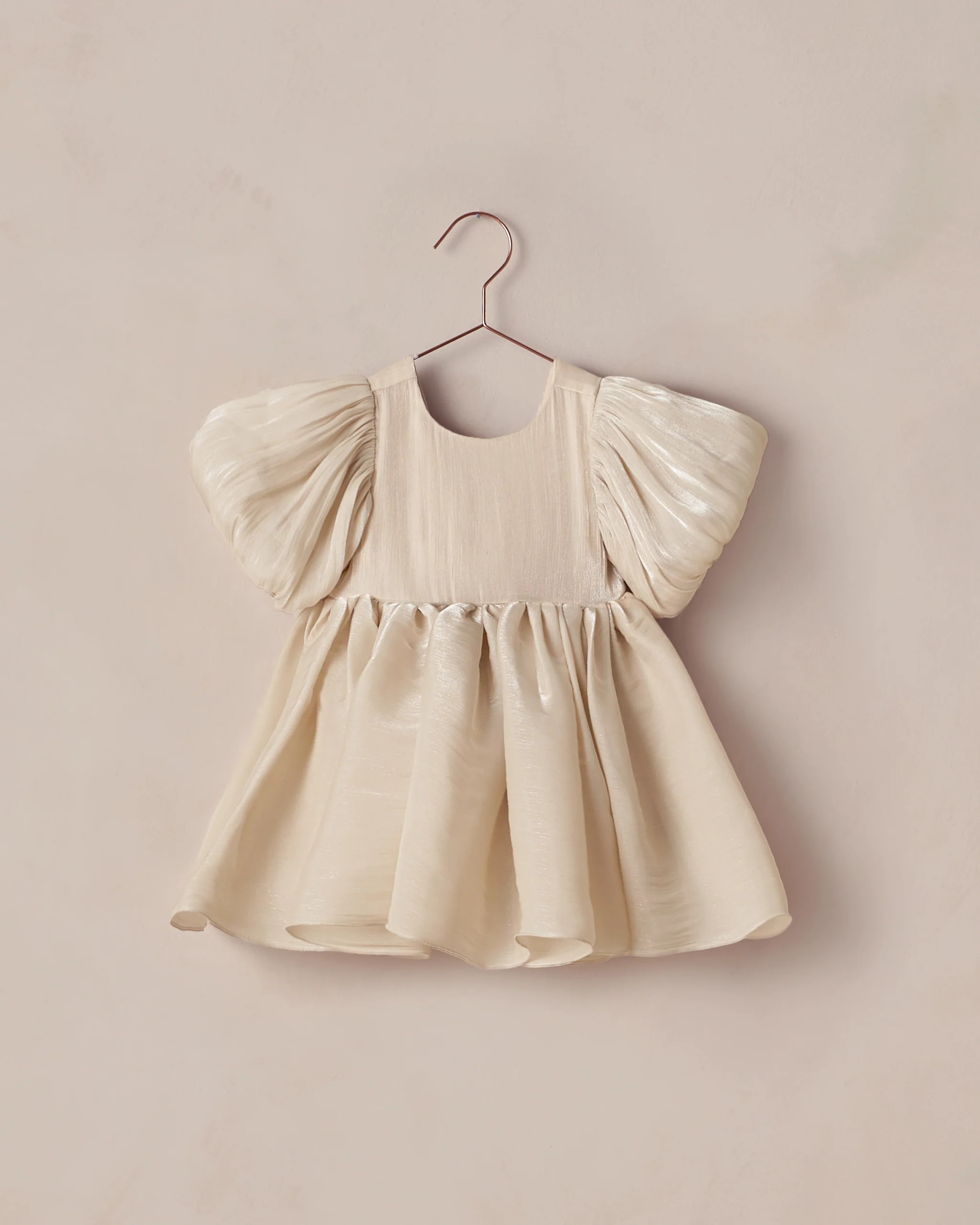 Sofia Dress | Ecru | Rylee + Cru
